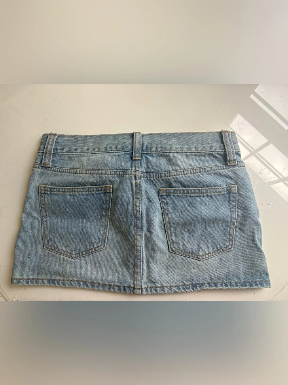 Brandy Melville Denim Mini Skirt